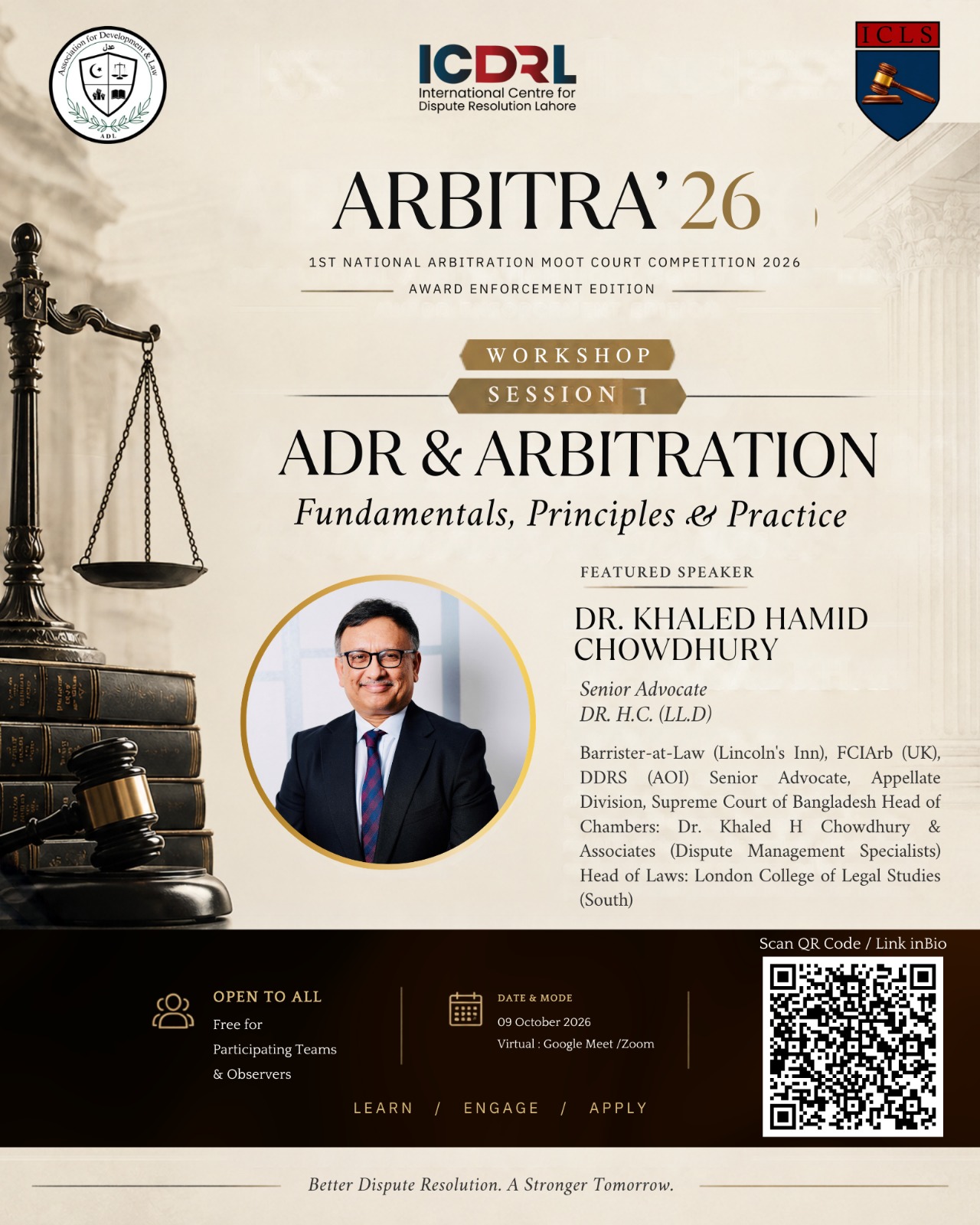 ARBITRA 2026 — THE ARBITRATION WORKSHOP : From ADR Fundamentals to Award Enforcement